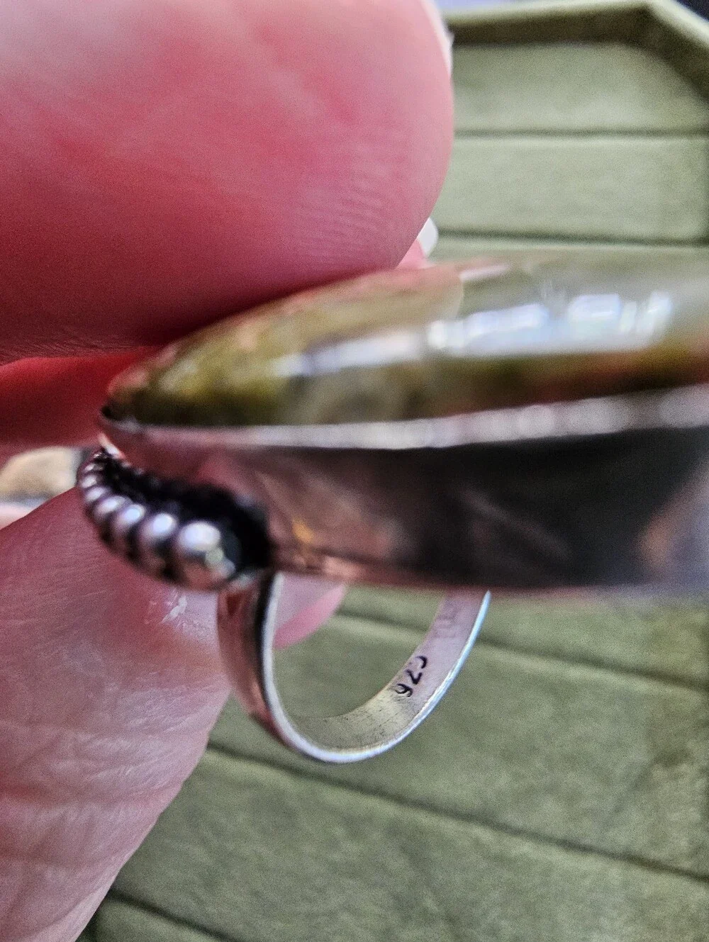 Silver Plated Ring Size 6